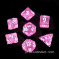 Moonstone 10mm Mini DND DICE Conjunto para MTG RPG Dungeons and Dragons Role Playing Game, cores variadas